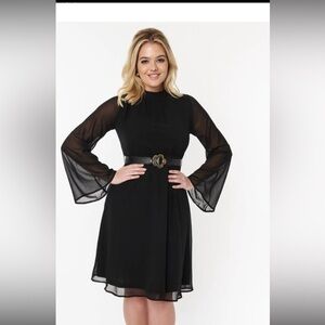 Voodoo Vixen Black Dress